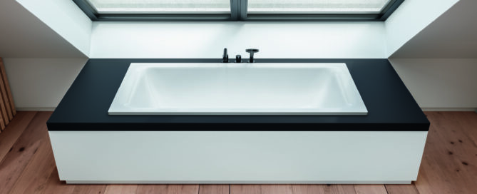 badewanne-Die BetteSelect Duo Zweisitzerwanne mit zeitlos-klarer Formgebung eignet sich für den Familienalltag genauso wie für romantische Abende bei Kerzenschein.