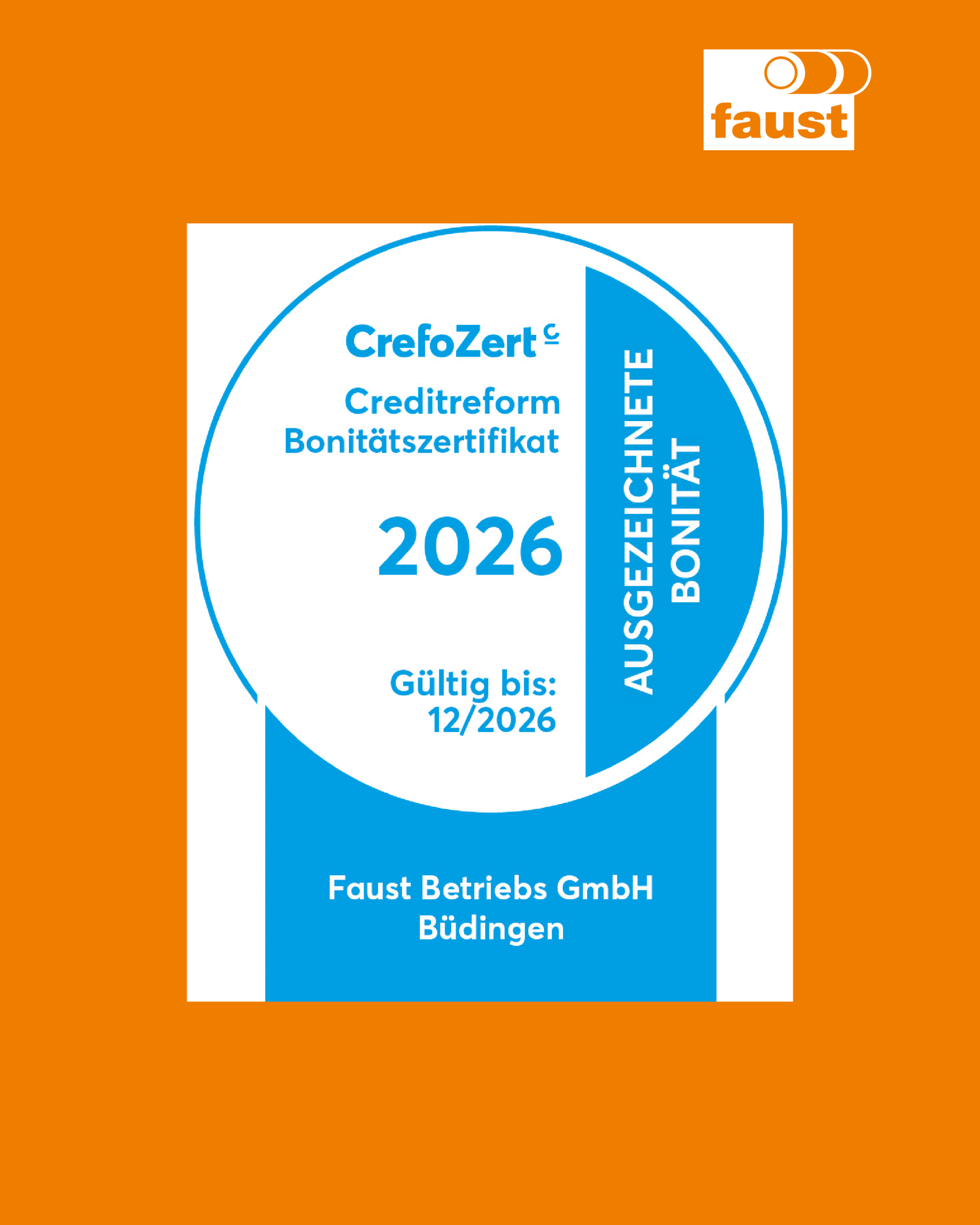 CrefoZert Bonitätszertifikat