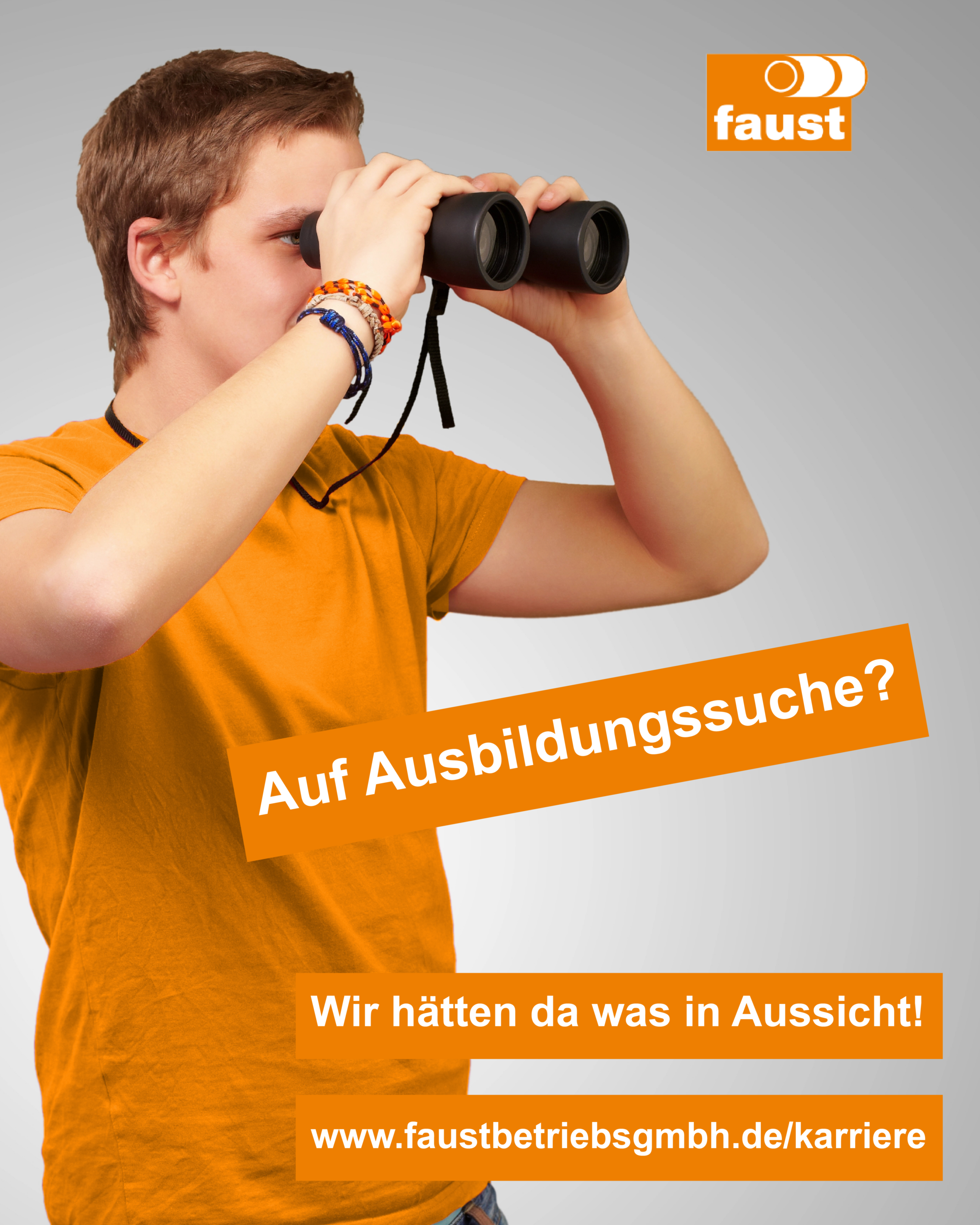 Karriere bei der Faust Betriebs-GmbH machen, durch dieses Stellenangebot haben künftige Azubis die Chance dazu.
