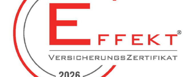 logo des VersRZert EFFEKT® von faust