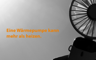 Eine Wärmepumpe kann mehr als heizen.
